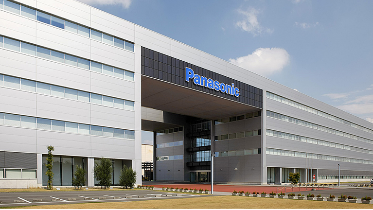 Panasonic building at the Oizumi site in Gunma
