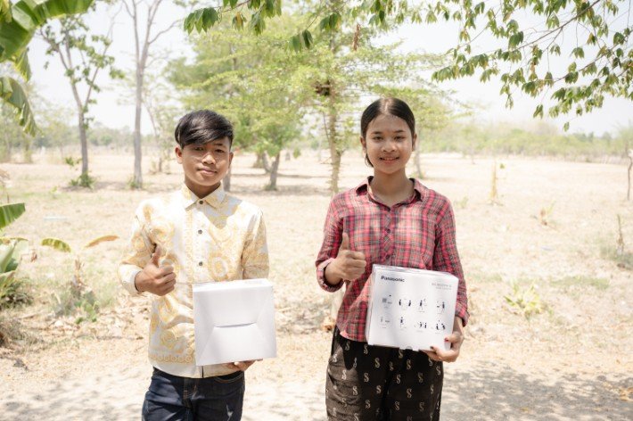 Cambodia: Lighting the Future at Night ～Solar Lantern Donation Ceremony Held in Rural Area～