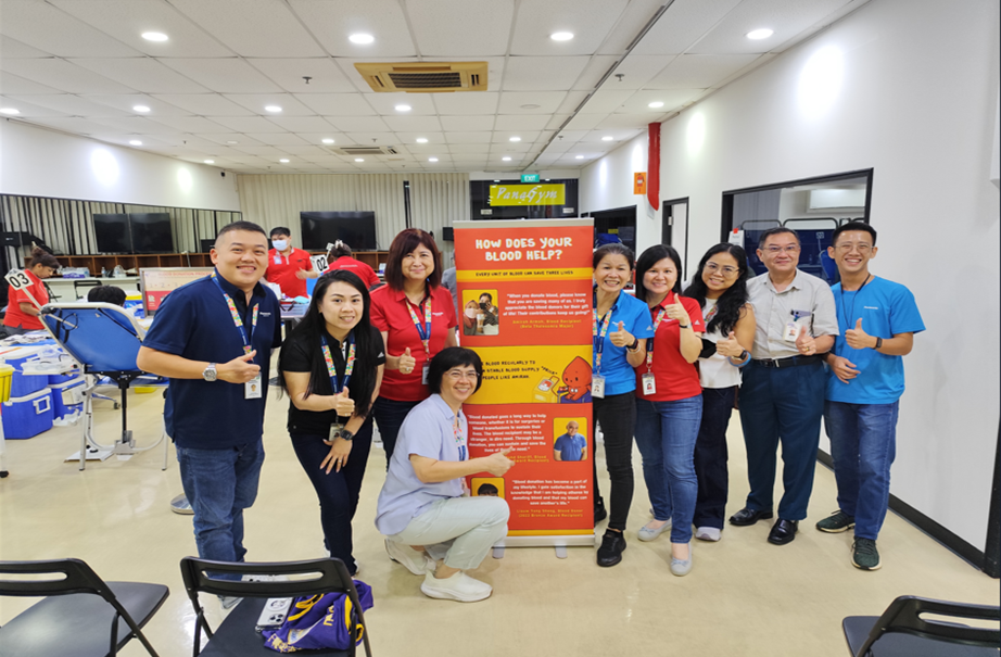 Panasonic Industrial Devices Singapore Hosts Annual Blood Donation Drive with Red Cross