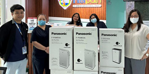 Panasonic Air Purifier Donation（Panasonic Manufacturing Philippines Corporation）