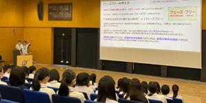 Japan: Panasonic Energy Gives Cooperation and Support for Disaster Preparedness Education at Local High School