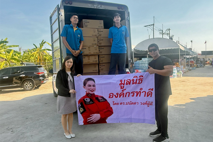Thailand: Support for Heavy Rain and Flood in Southern Thailand - Donation of 600 Headlights and Employee Recovery Assistance