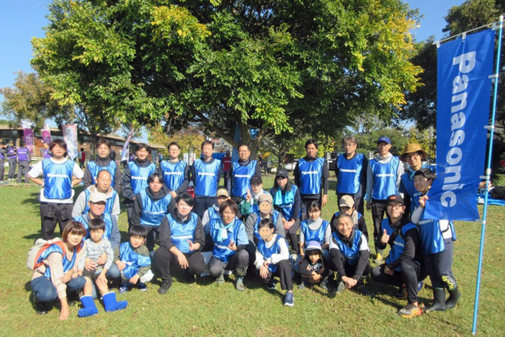 パナソニック インダストリー（株）熊本拠点が「江津湖清掃ボランティア」に参加