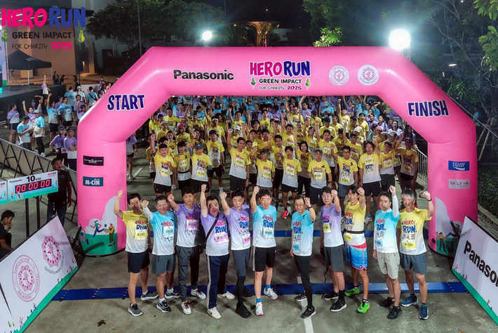 タイ：チャリティラン「Panasonic Hero Run GREEN IMPACT For Charity 2025」を開催