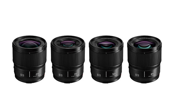 デジタルカメラ Sシリーズ交換レンズ S-S85、S-S50、S-S24、S-S35