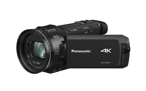 写真：デジタル4Kビデオカメラ HC-WXF1M、HC-WZXF1M