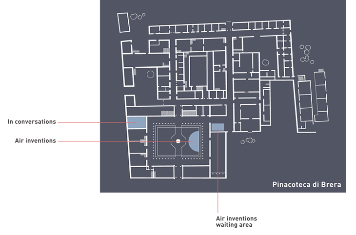 Map - Pinacoteca di Brera