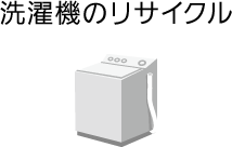 洗濯機のリサイクル