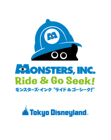 東京ディズニーランド®︎ モンスターズ・インク“ライド & ゴーシーク！” ロゴ
