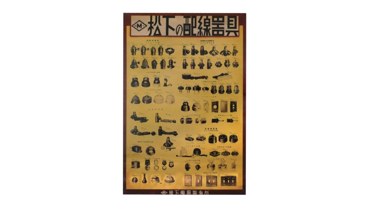 写真：配線器具ポスター