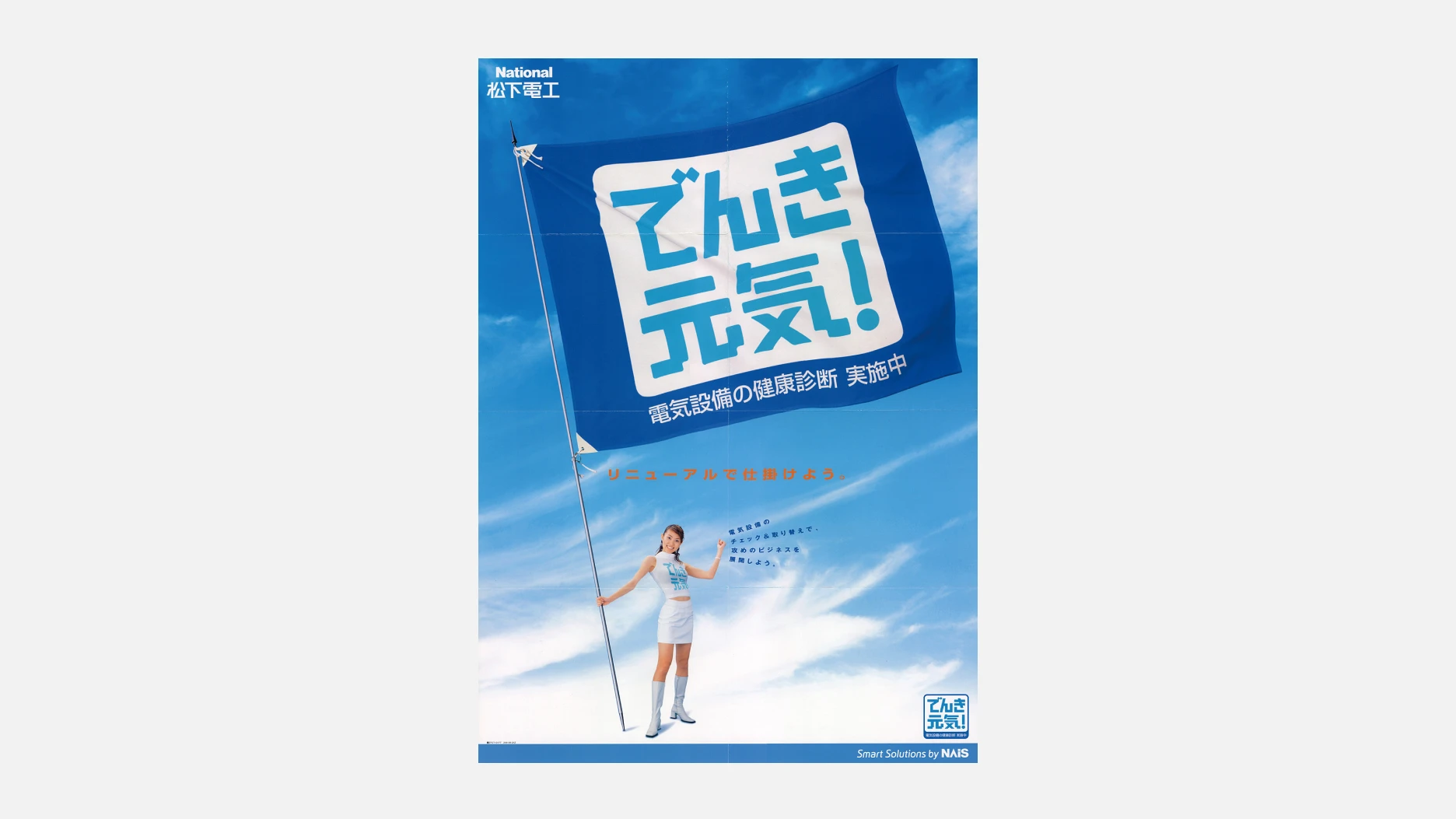 写真：でんき元気！キャンペーンのパンフレット