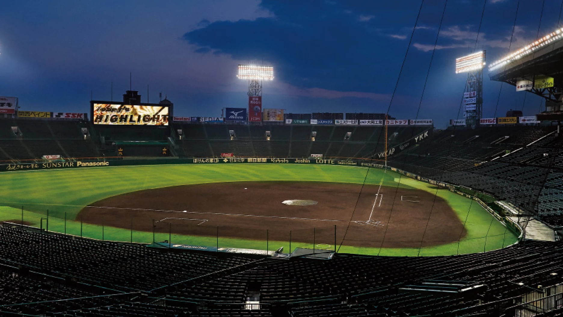 写真：阪神甲子園球場