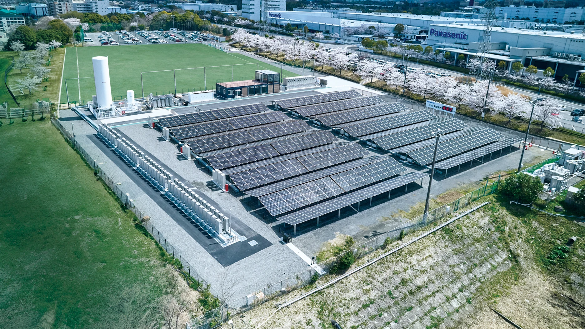 写真：パナソニック草津拠点 H2 KIBOU FIELD(現：Panasonic HX Kusatsu)