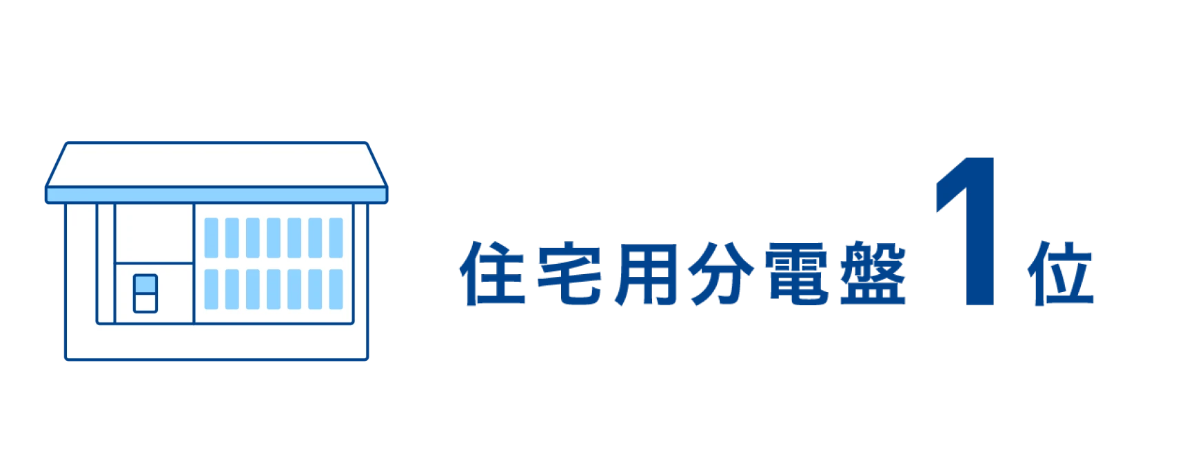 住宅用分電盤1位