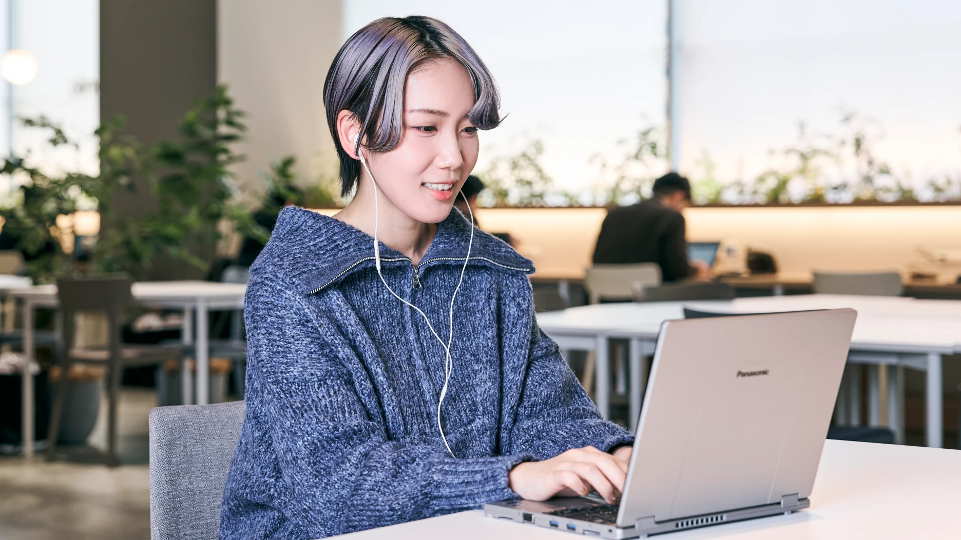 写真：パナソニック エレクトリックワークスの社員（職種：宣伝広報）