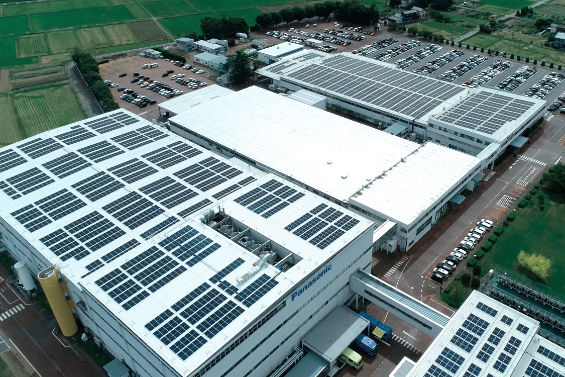 写真：パナソニックエレクトリックワークスの工場外観