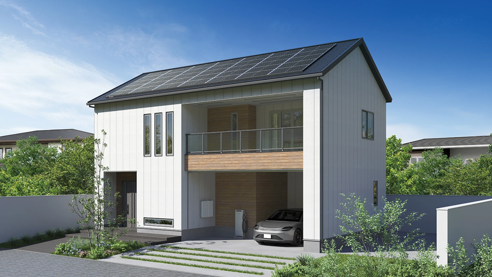 写真：太陽光発電システム