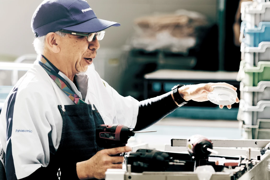 写真：パナソニックエレクトリックワークスの工場外観