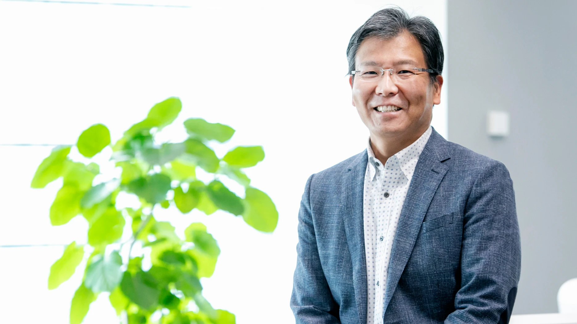 写真：パナソニック エレクトリックワークス株式会社 代表取締役 社長執行役員 大瀧 清