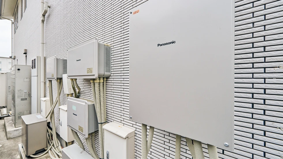 写真：各種家電製品と連携したHEMS機器の性能評価