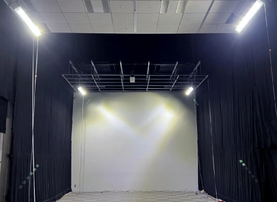 写真：道路照明の点灯評価