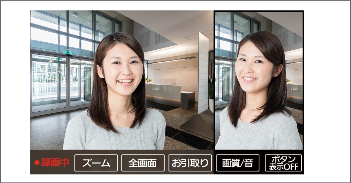 写真：特許「プレーバック機能」を搭載した商品