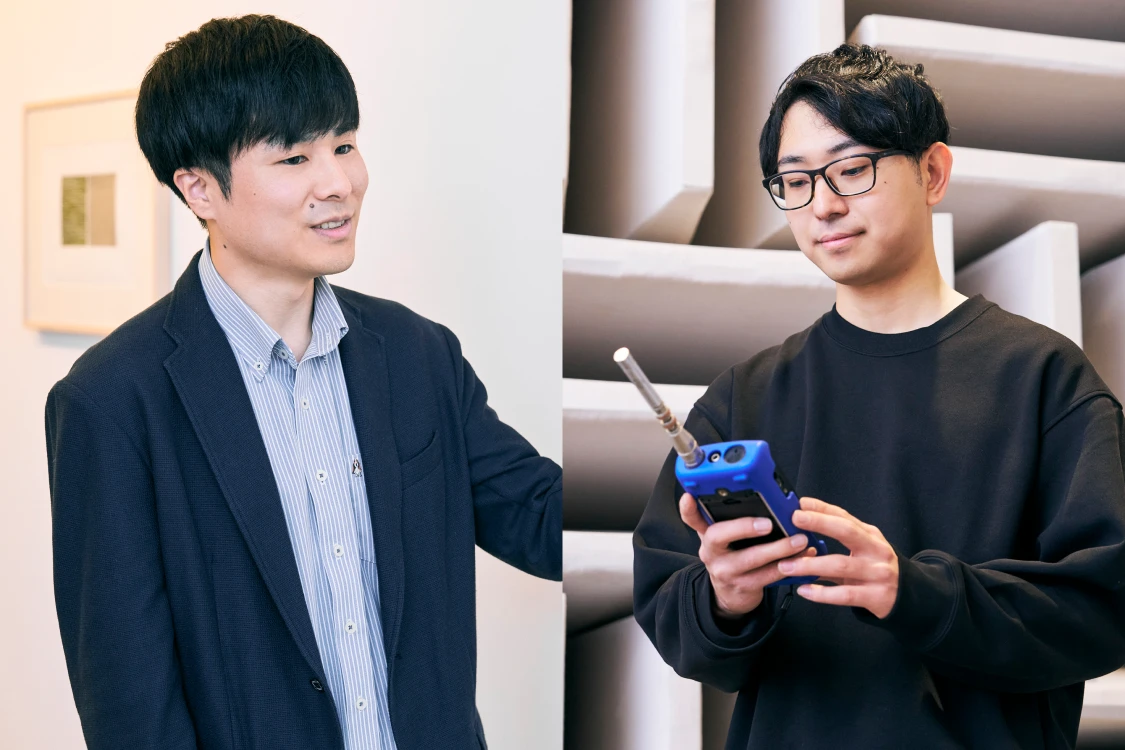 写真：パナソニック エレクトリックワークスの研究開発プロジェクトメンバー