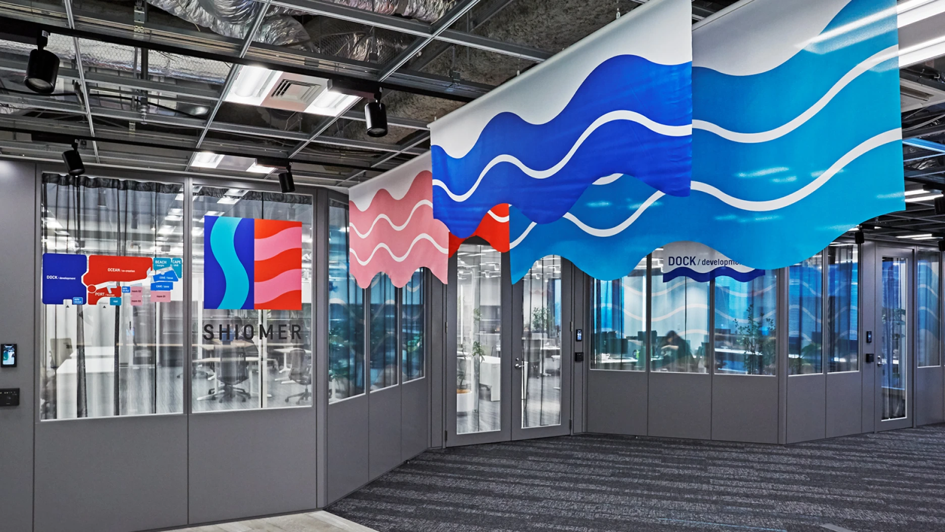 写真：SHIOMER内観