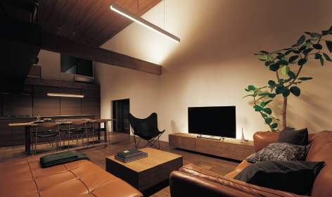 住宅用照明：心身ともリラックスできる住まい環境を照明で実現