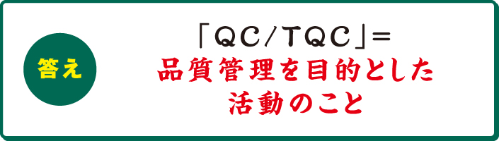 「QC/TQC」