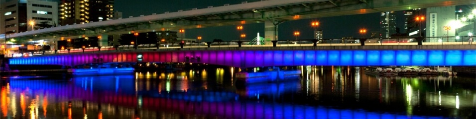 天満橋ライトアップ