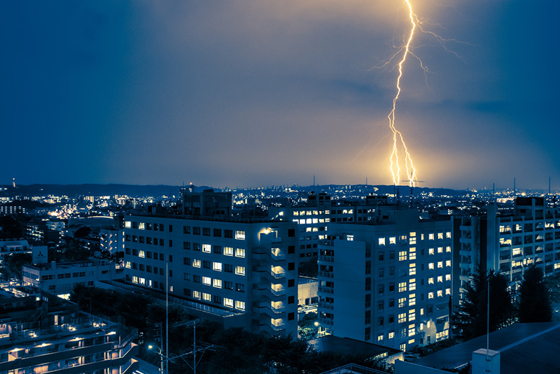 直撃雷・誘導雷・逆流雷の違い