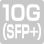 10GIGA　高速対応（SFP+）