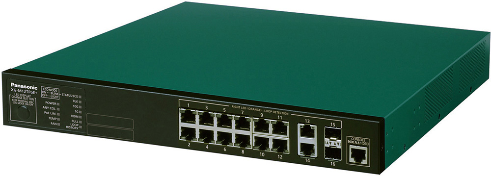 Panasonic PoE+ スイッチングHUB 16port - www.bisaggio.com.br