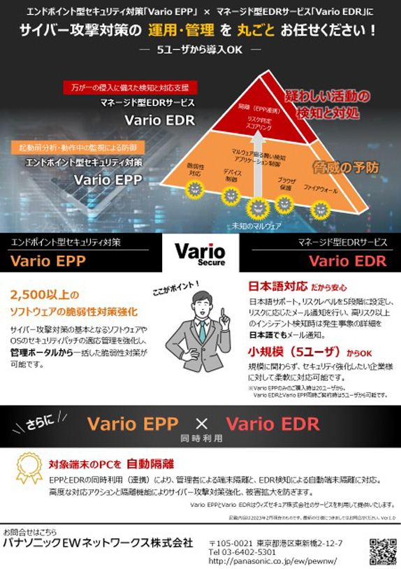 「VarioEPP／VarioEDR」資料