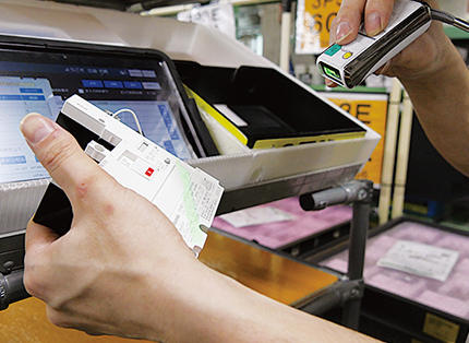 ピッキング工程