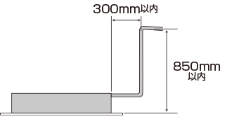 配管工事が容易なドレン高さ850mm