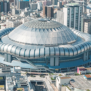 京セラドーム大阪（地域冷暖房：岩崎橋地域）外観