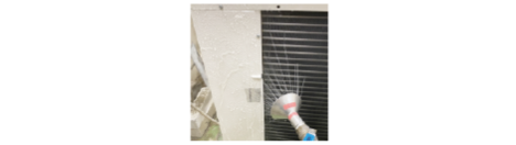 散水試験を実施