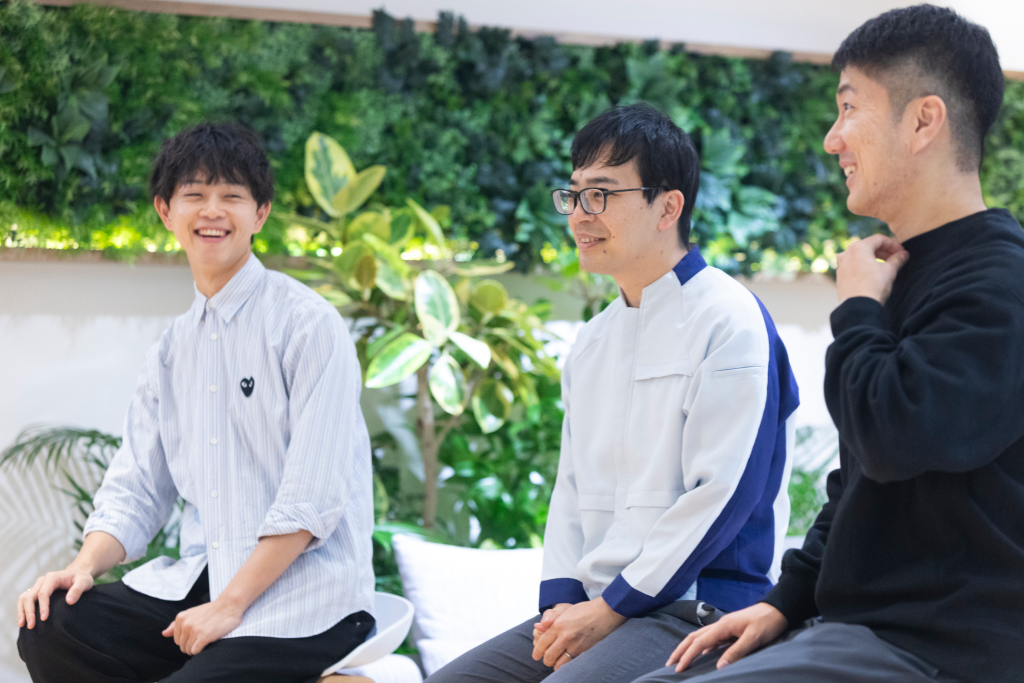 3人の若手社員