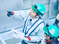 施工管理・フィールドエンジニアをしている人