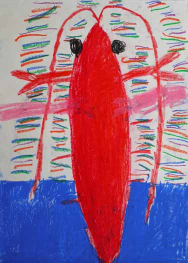 いつまでも元気でいてねザリガニくん