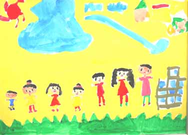 自然にかこまれたまち