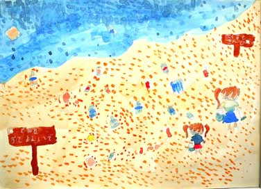 海のゴミをひろったよ