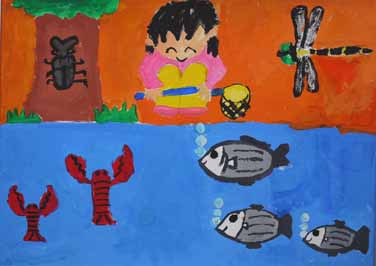 わたしと虫や魚たち