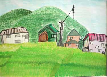 家から見た風景