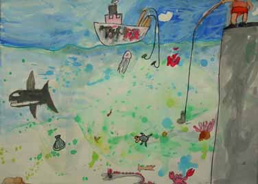 海は命、大切に