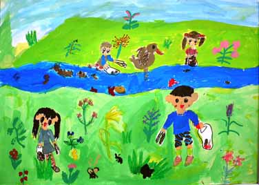 自然をたいせつにしよう