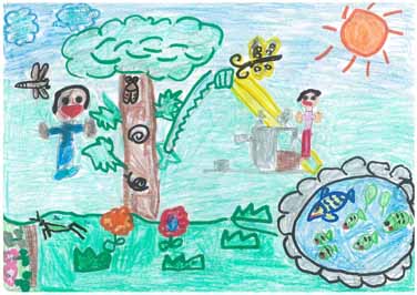 緑と自然がいっぱいの公演