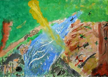 ぼくのまちのやせ川